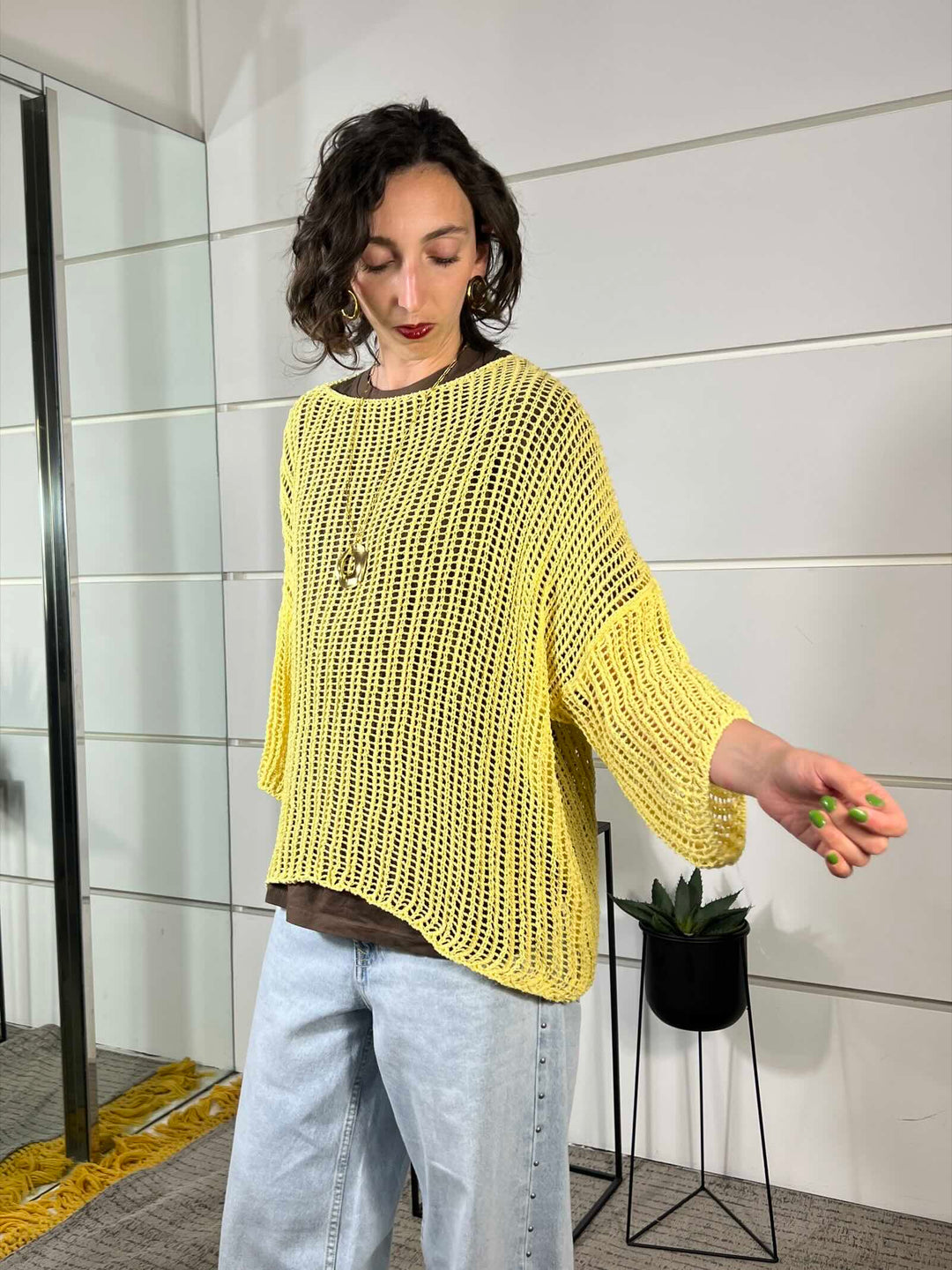 maglia rete gialla 2012GIALLO SUSY MIX