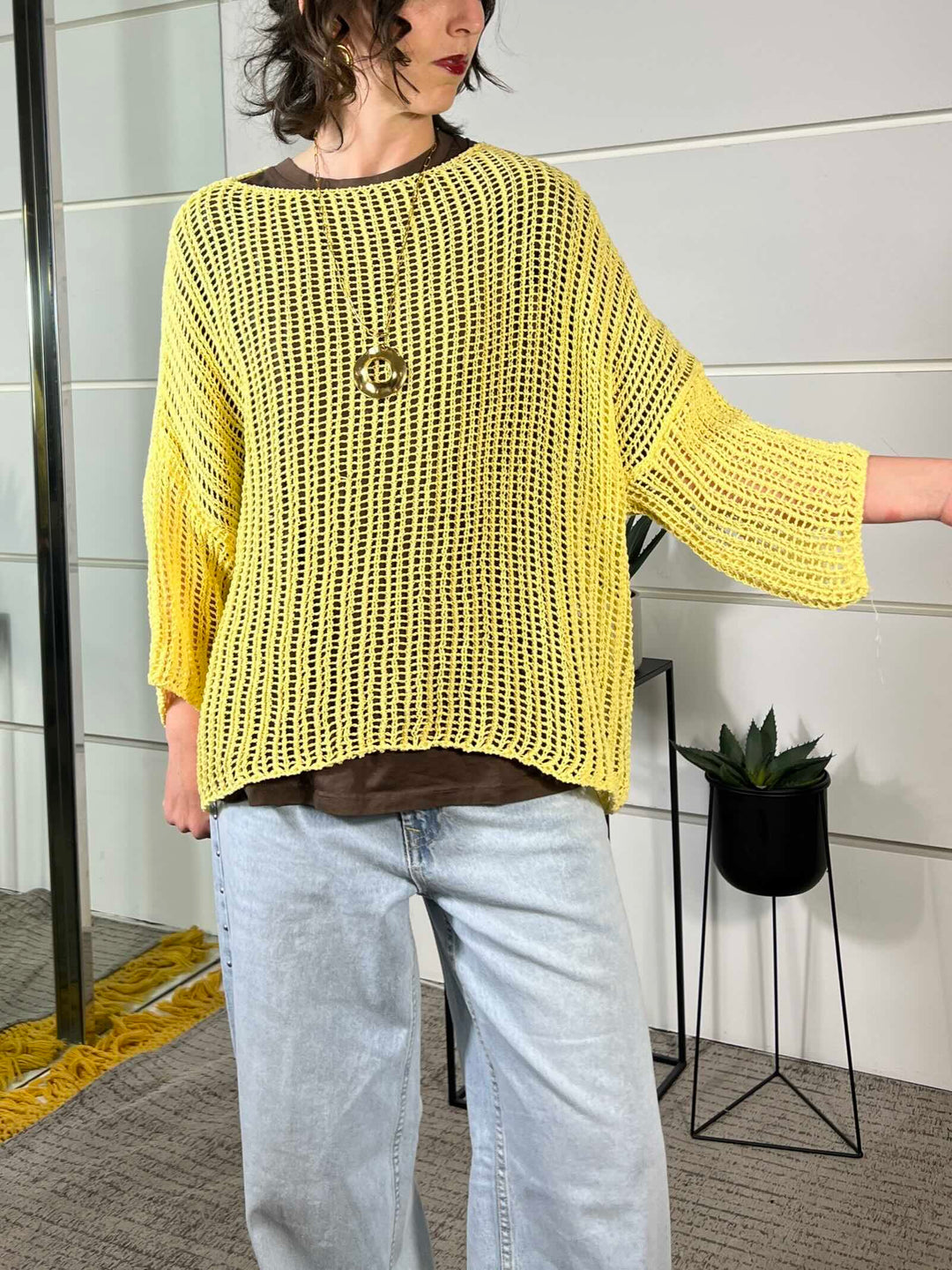 maglia rete gialla 2012GIALLO SUSY MIX