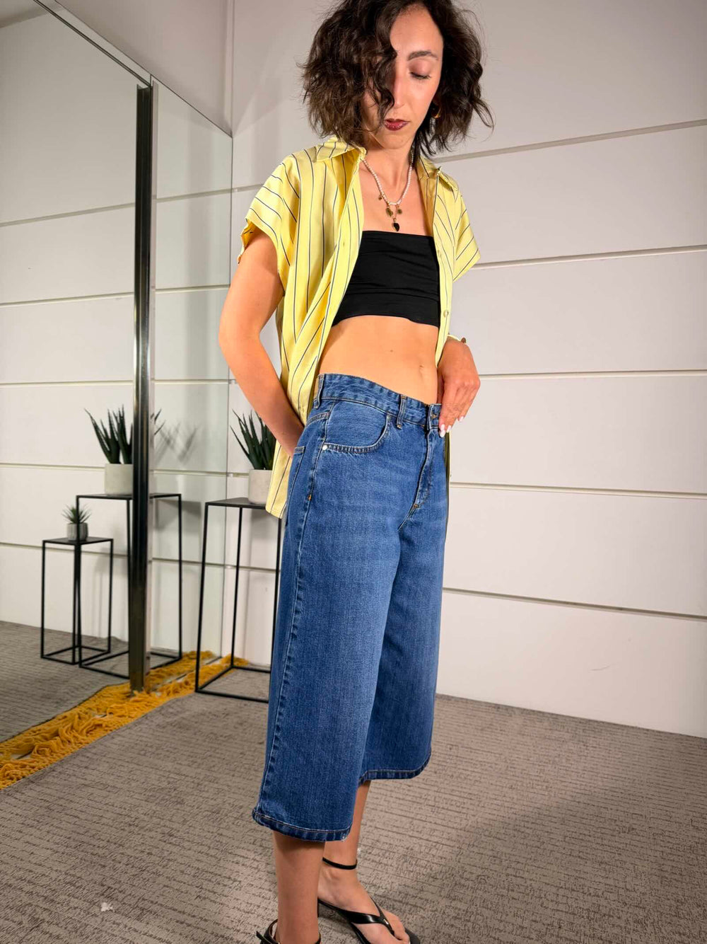 bermuda in denim 81141BKCEDENIM SUSY MIX