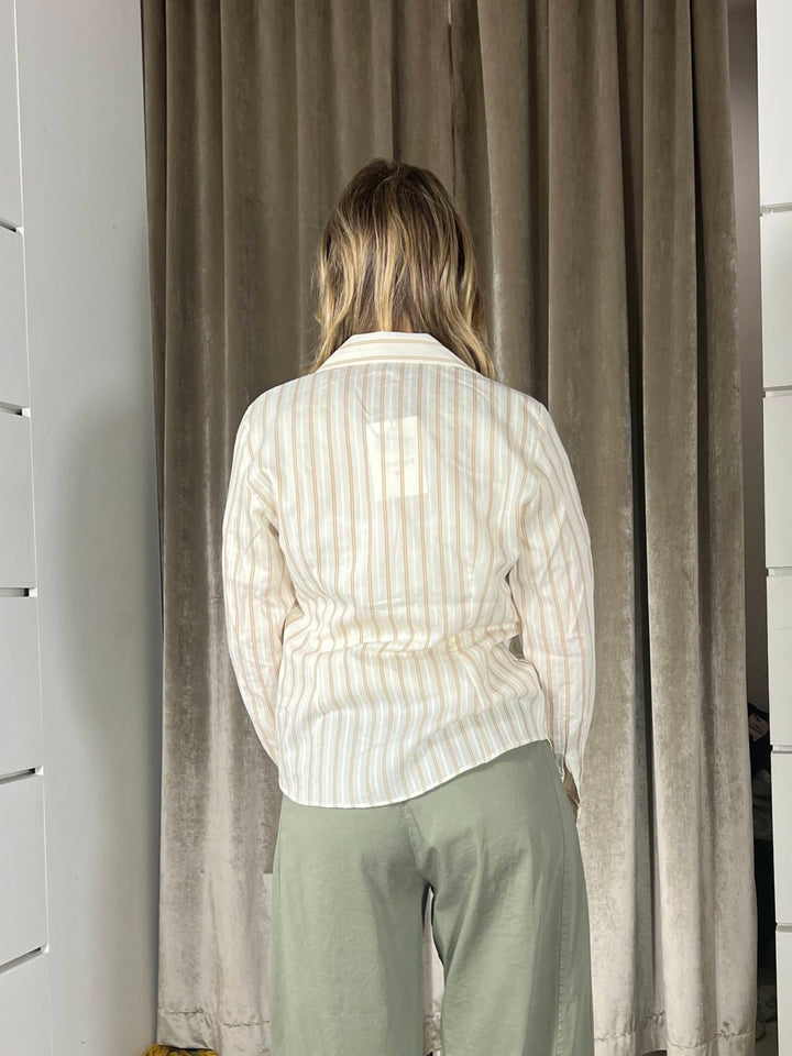 camicia a righe burro Y944B1BURRO SUSY MIX
