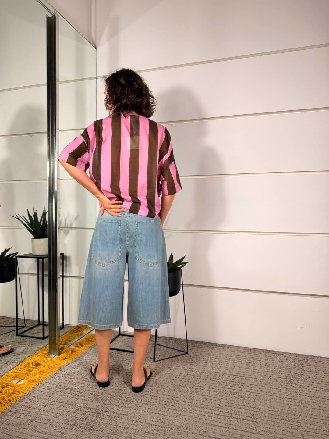bermuda in denim modello giusi 