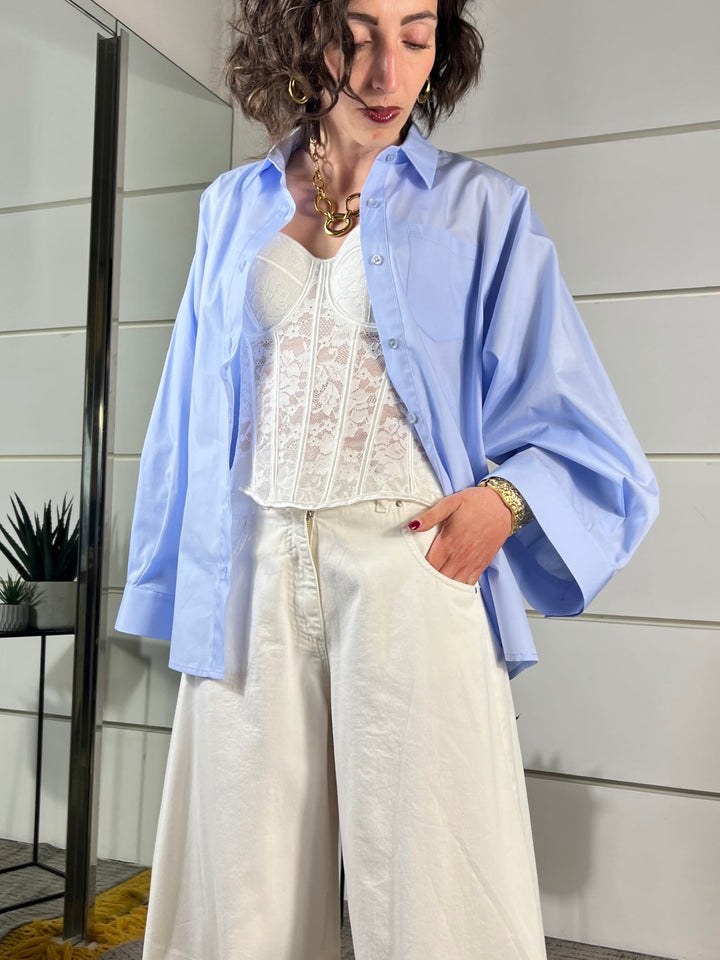 jeans louvre bianco 