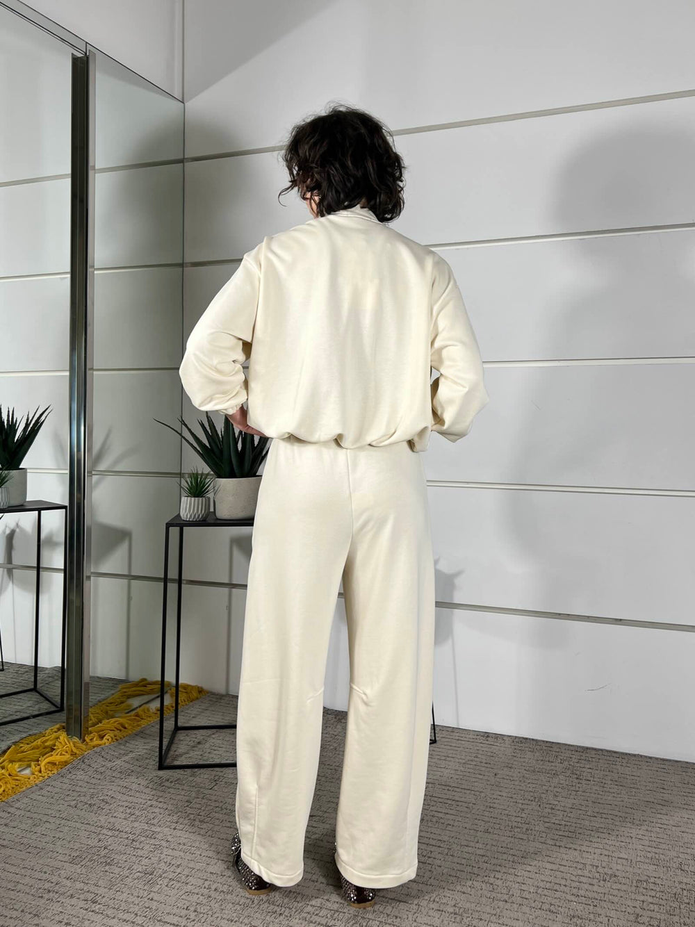 pantalone tuta barrel WP26SZEP8486BIANCO TWO WAY