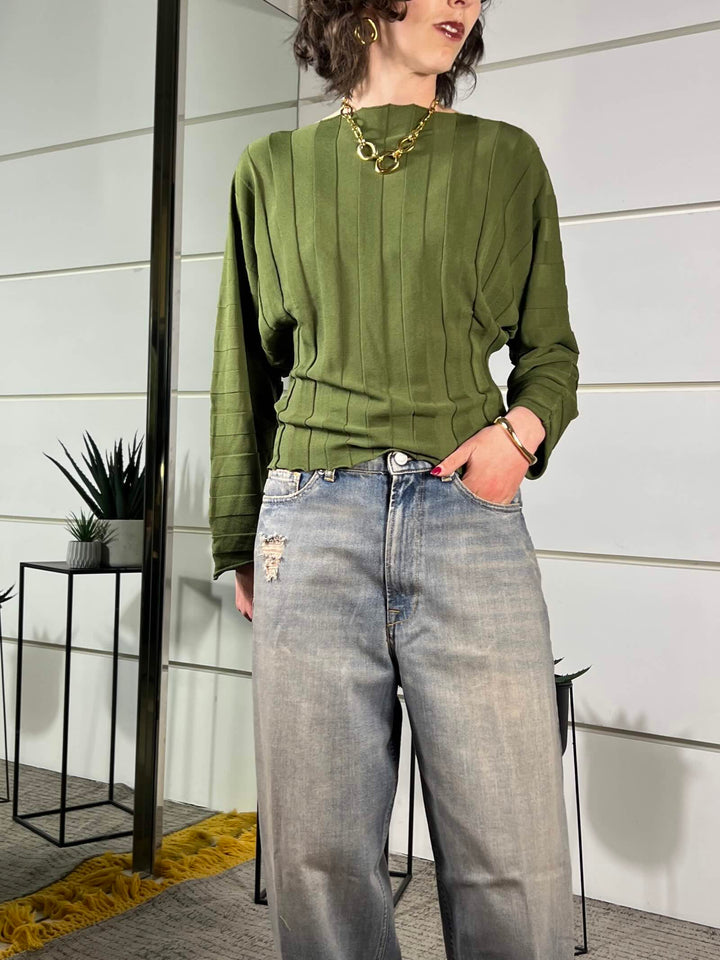 jeans modello laila vaggio al tè DAB5081DENIM BLU VICOLO