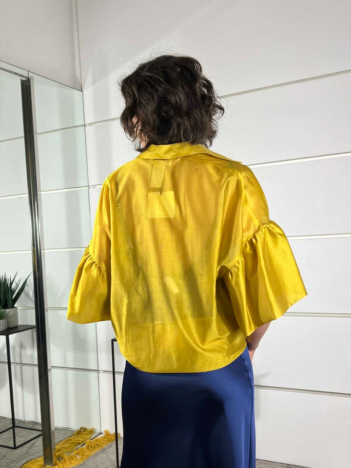 camicia in voile manica corta mimosa TAB1858MIMOSA 23/1 VICOLO