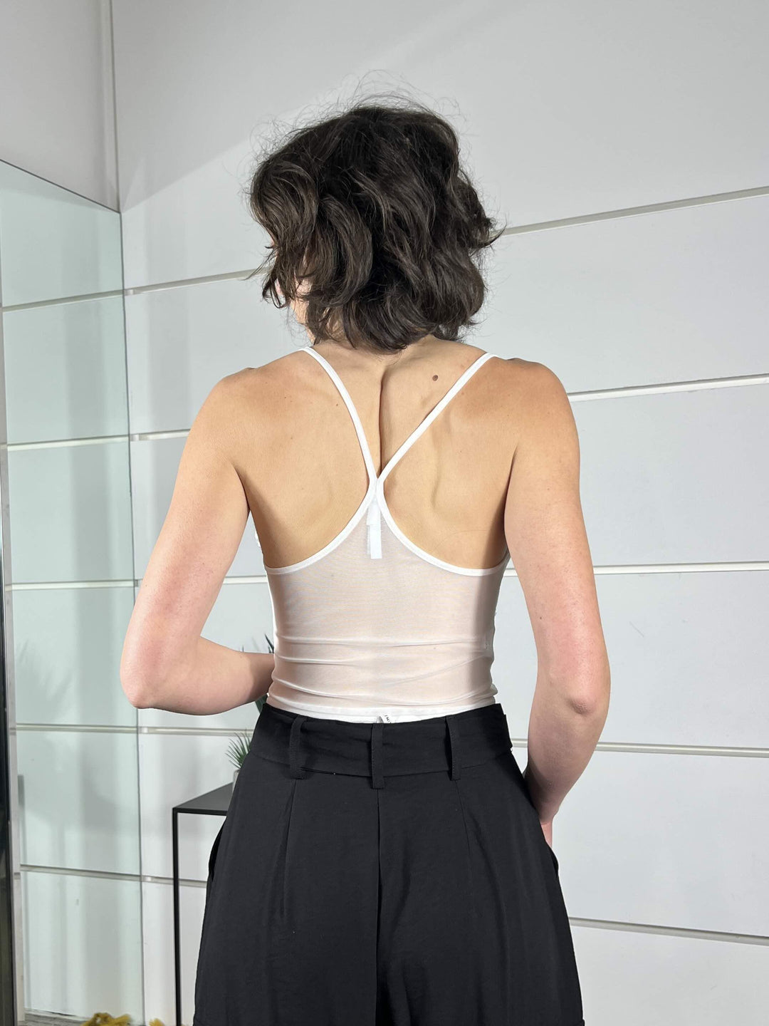 body con pizzo bianco B282LJS1100 IMPERIAL