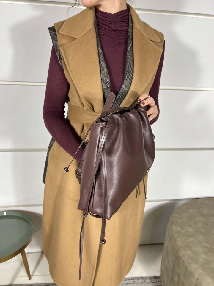 BORSA CLUTCH IN PELLE MAXI CLUTCHLA7Q PINKO