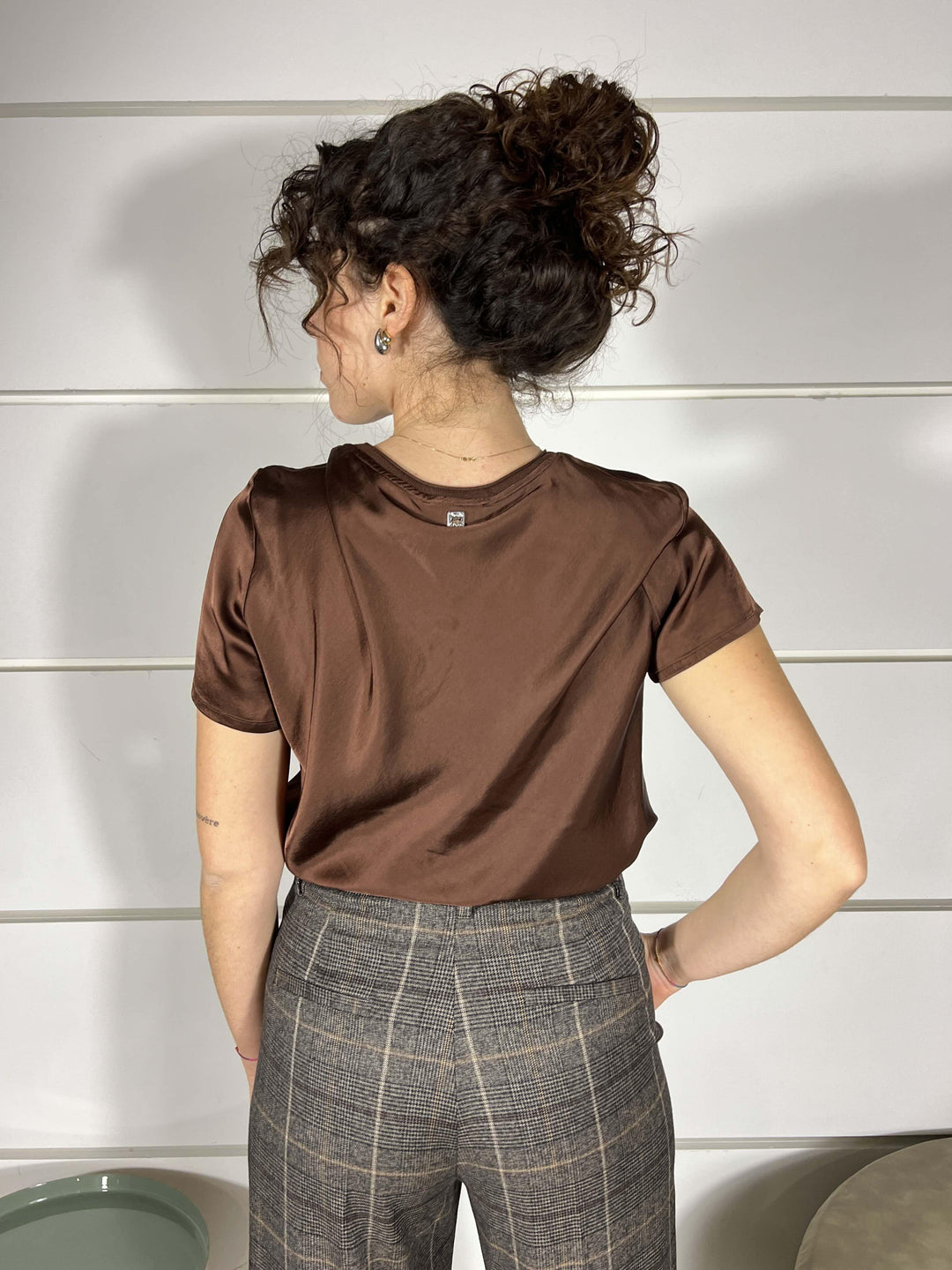 T-SHIRT IN RASO LUCIDO C036VUMA646ARABICA MANILA GRACE