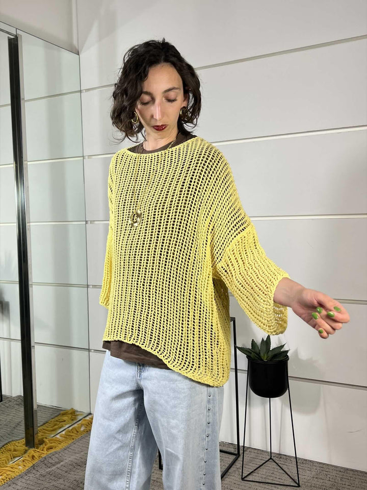maglia rete gialla 2012GIALLO SUSY MIX