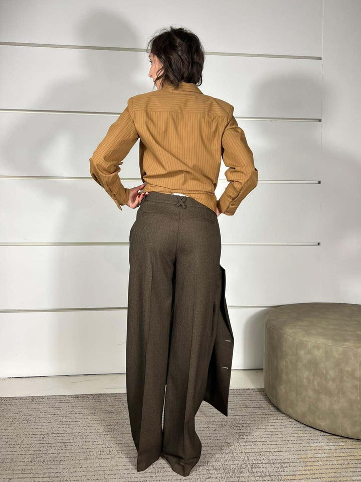 pantalone palazzo moro P7B6KAB1880 IMPERIAL