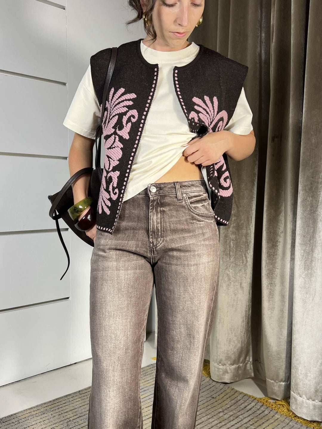 JEANS ALEX MORO STONE WASH DF5226MORO VICOLO