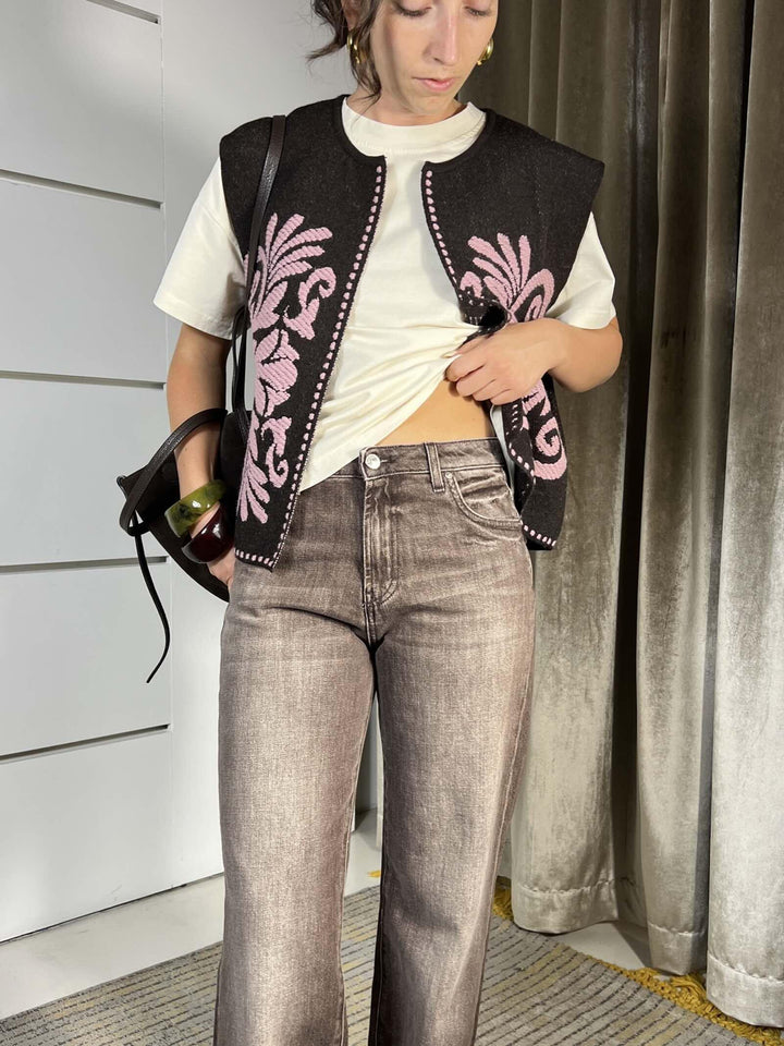 JEANS ALEX MORO STONE WASH DF5226MORO VICOLO