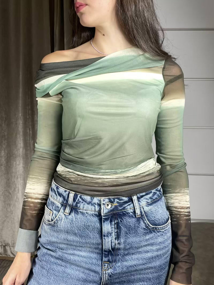 TOP A MANICHE LUNGHE 8M1737J324FM43 PATRIZIA PEPE PREVIEW