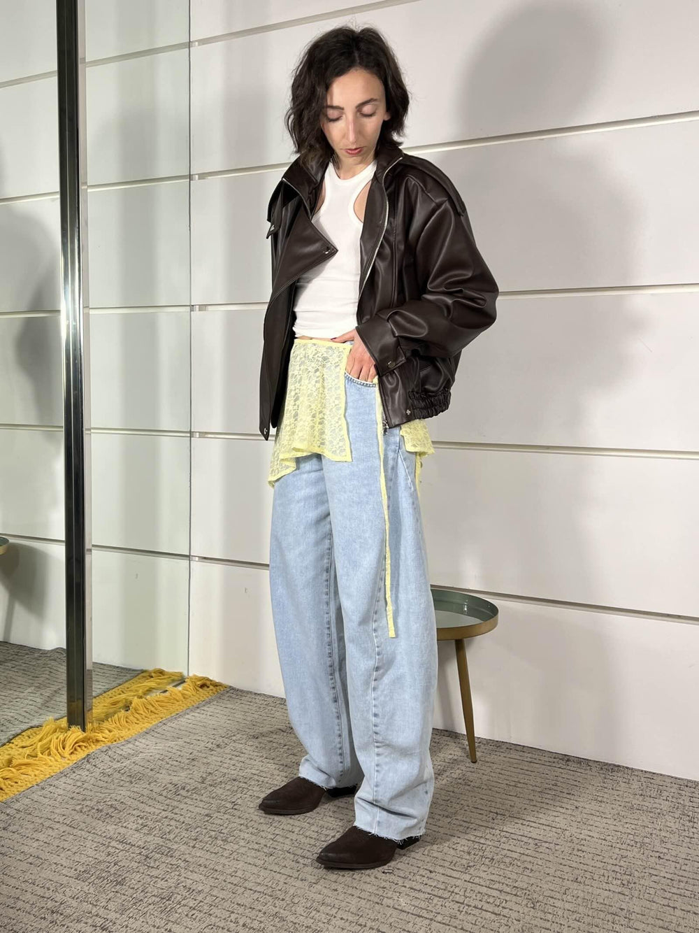 jeans ermitage barrel fit denim chiaro P005J119W642VAR. UNICA TENSIONE IN