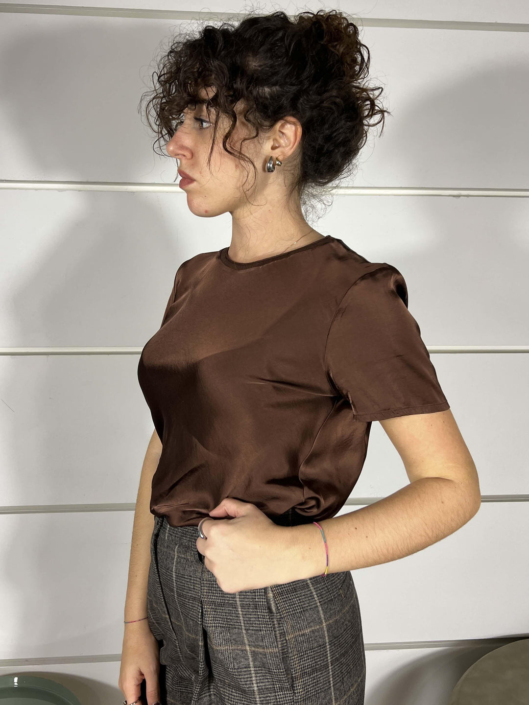 T-SHIRT IN RASO LUCIDO C036VUMA646ARABICA MANILA GRACE