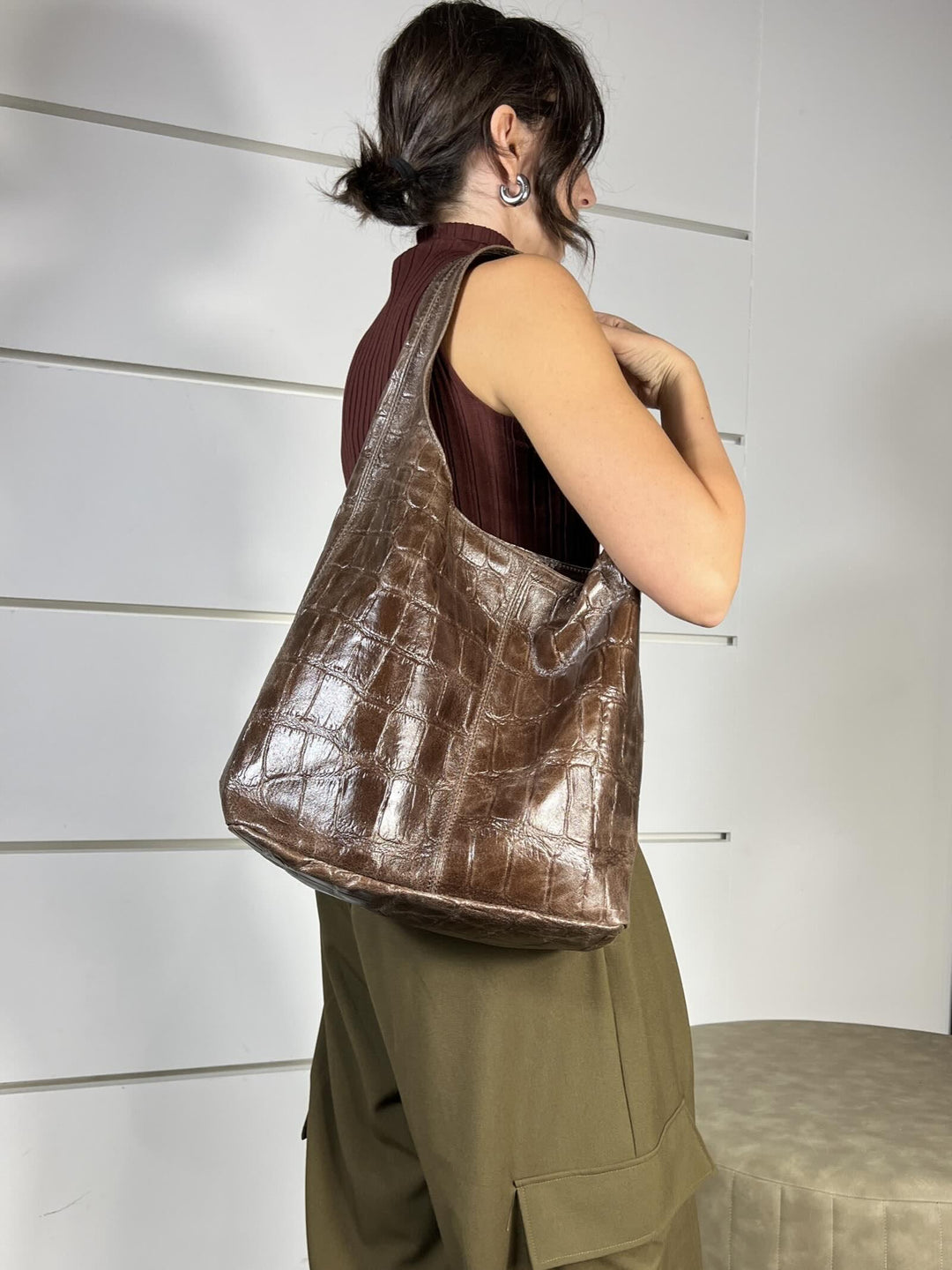 BORSA MORO A SACCA COCCO VEACOCCOMORO SUSY MIX