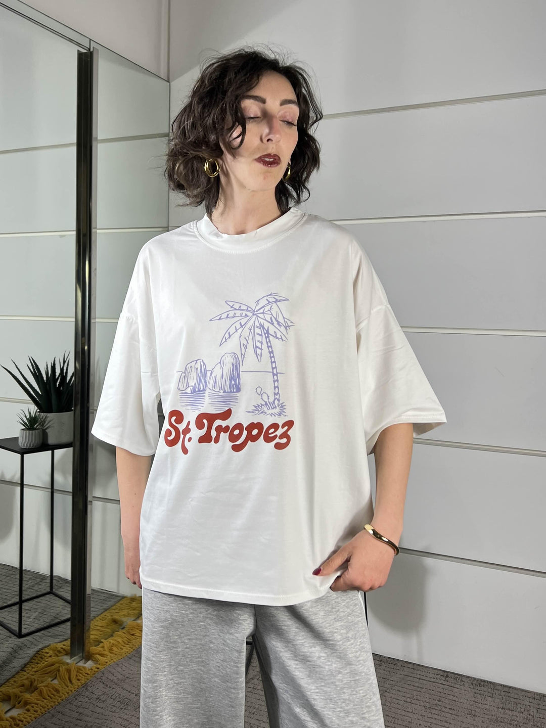 t-shirt st.tropez 241MBIANCO SUSY MIX