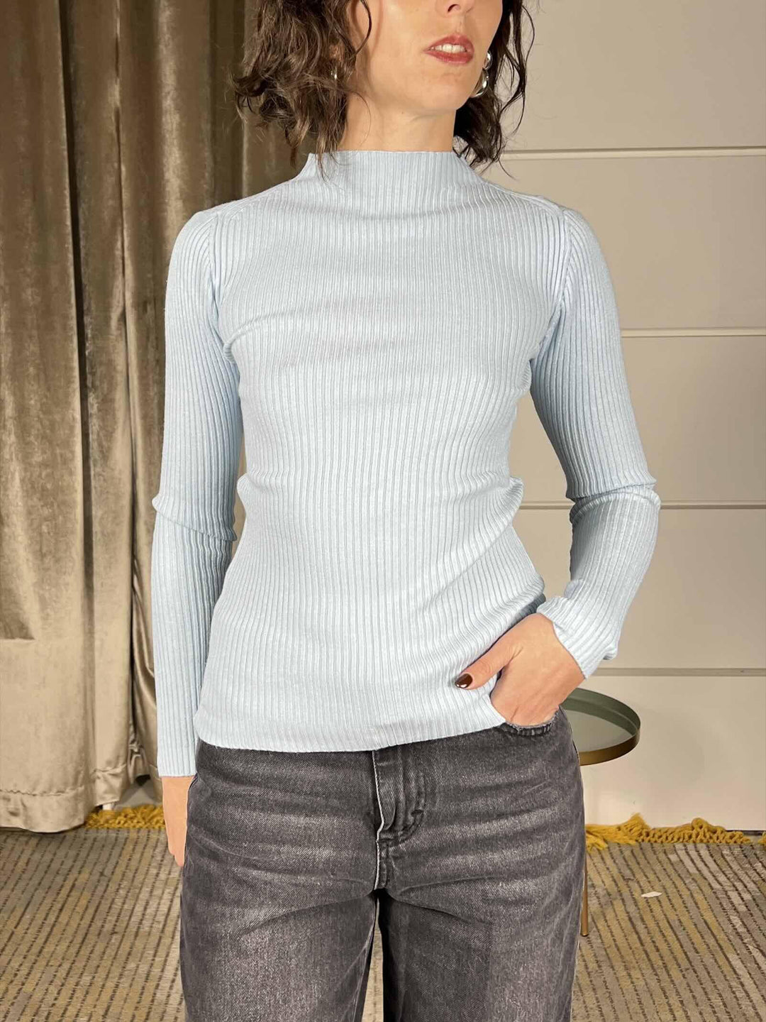 lupetto costine cielo 250902CIELO SUSY MIX