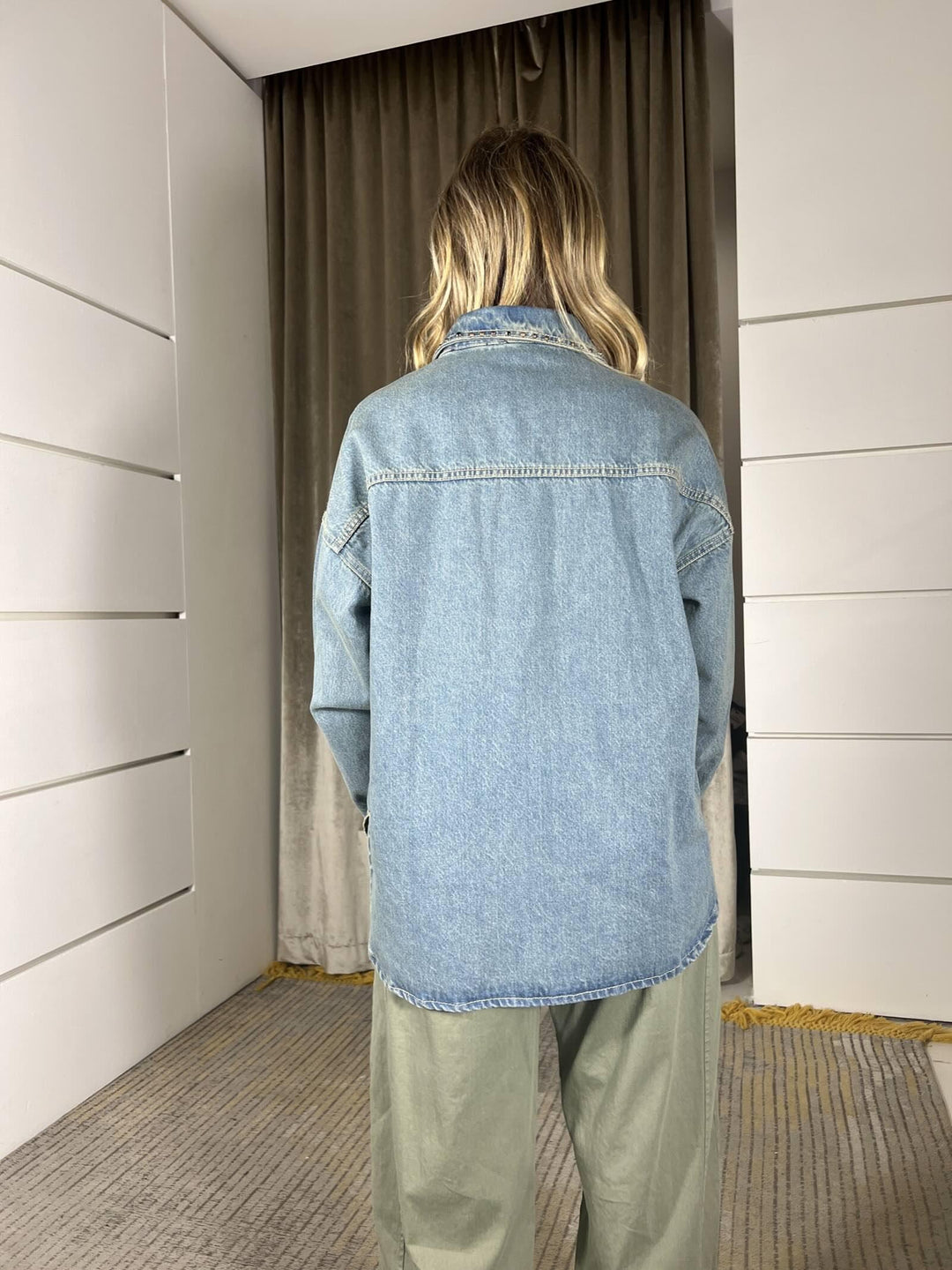 camicia denim con borchie  JSUSY84DENIM SUSY MIX