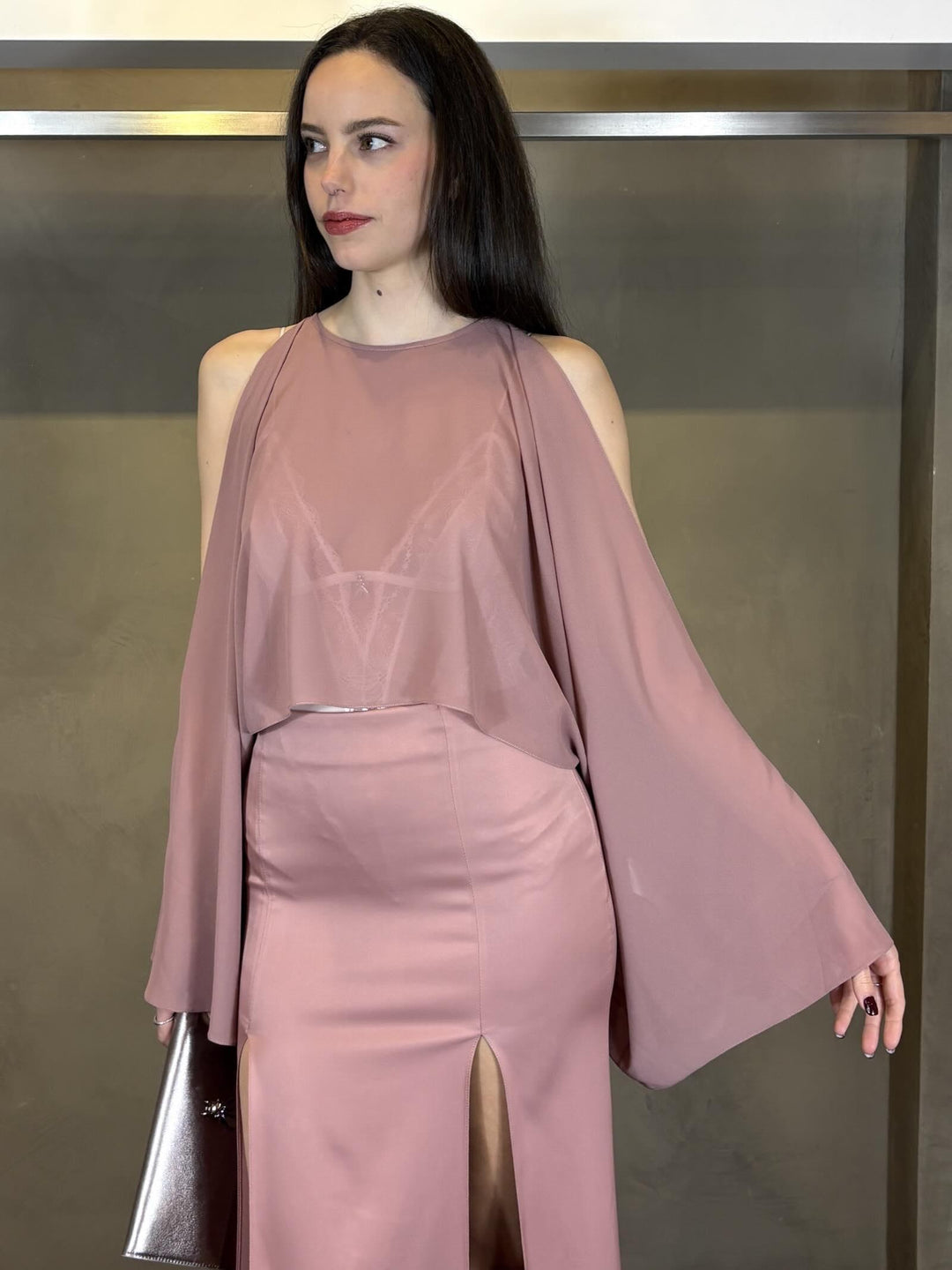 coprispalle rosa antico 2F0133AD08B885 PATRIZIA PEPE MAIN