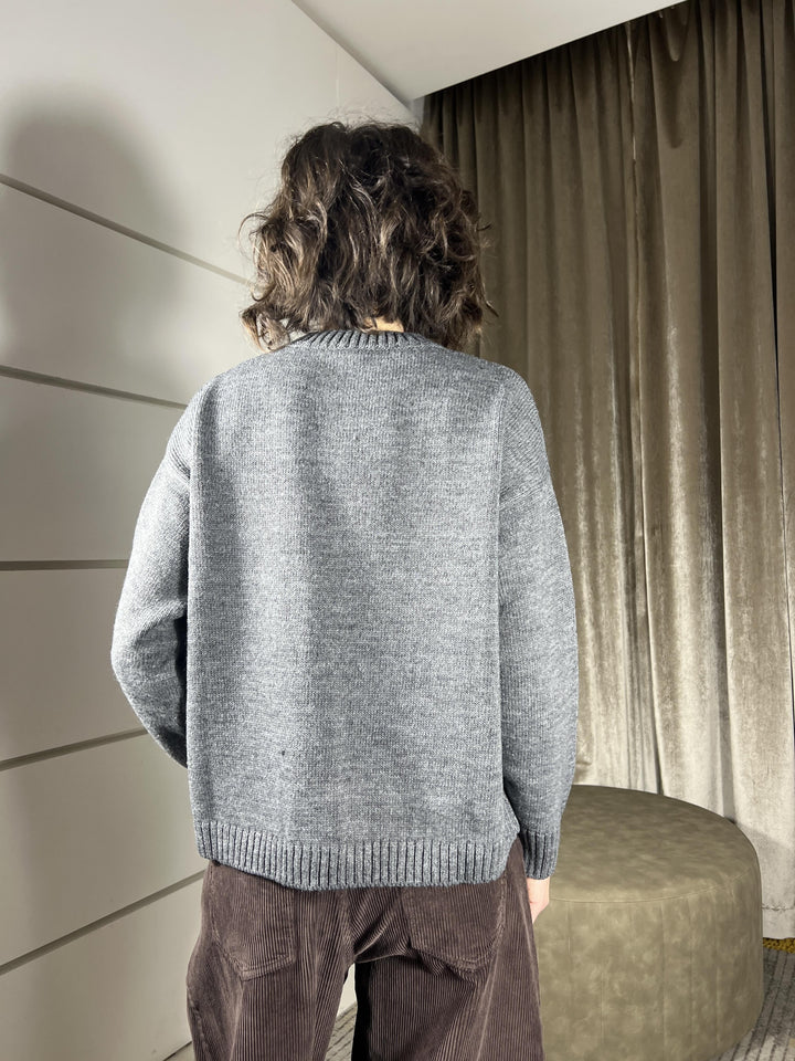 maglione girocollo charcoal inb misto lana W5HMJ59A400SNCHARCOAL TENSIONE IN