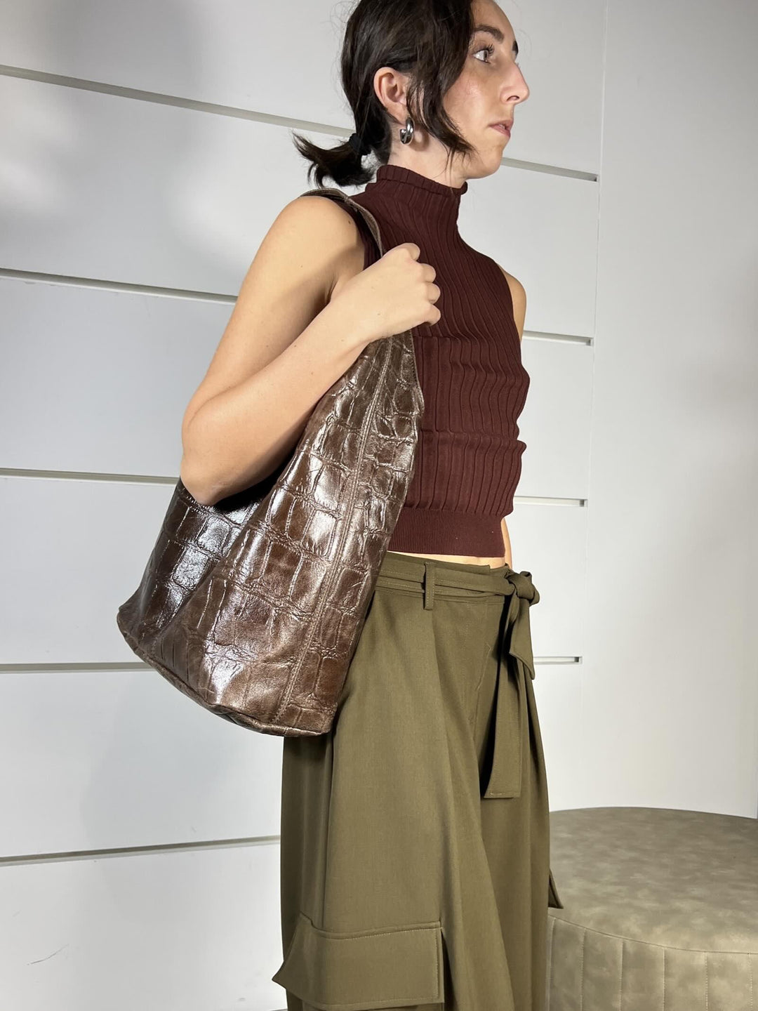BORSA MORO A SACCA COCCO VEACOCCOMORO SUSY MIX