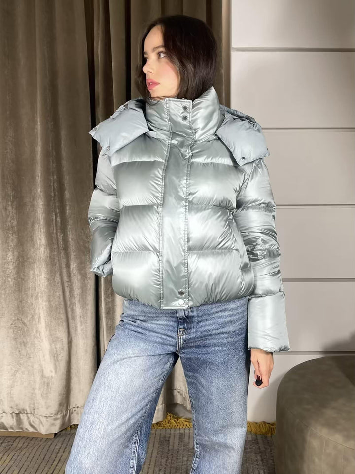 PIUMINO IMBOTTITO CORTO CON CAPPUCCIO 2O0050A9M0G618 PATRIZIA PEPE PREVIEW