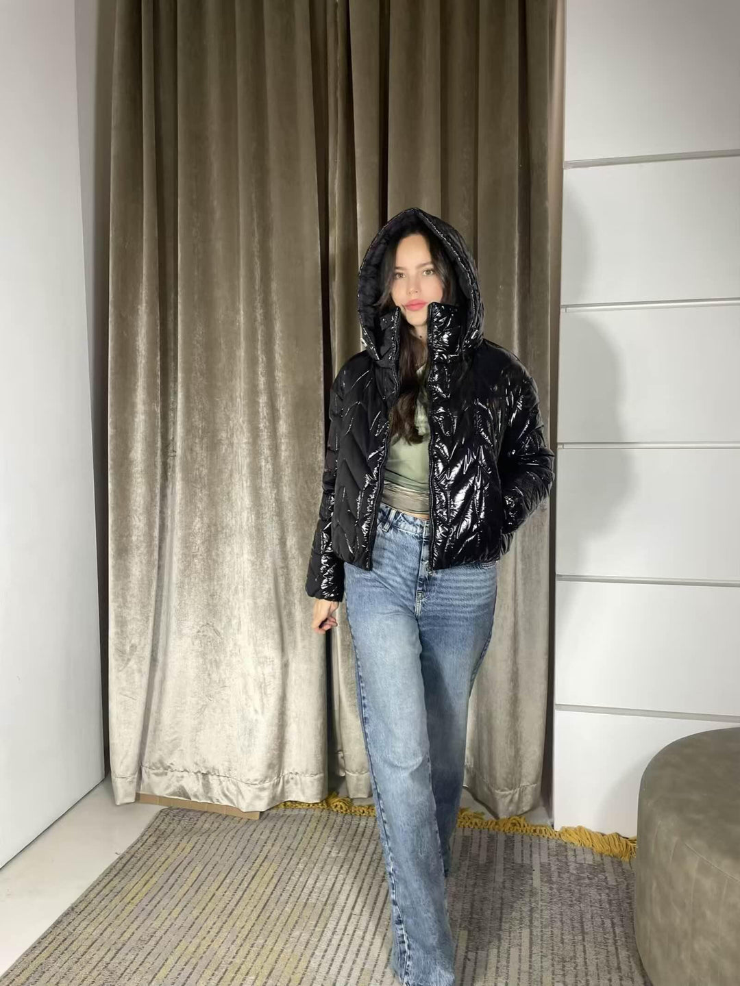 IMBOTTITO CORTO NERO 2O0189A647K103 PATRIZIA PEPE PREVIEW