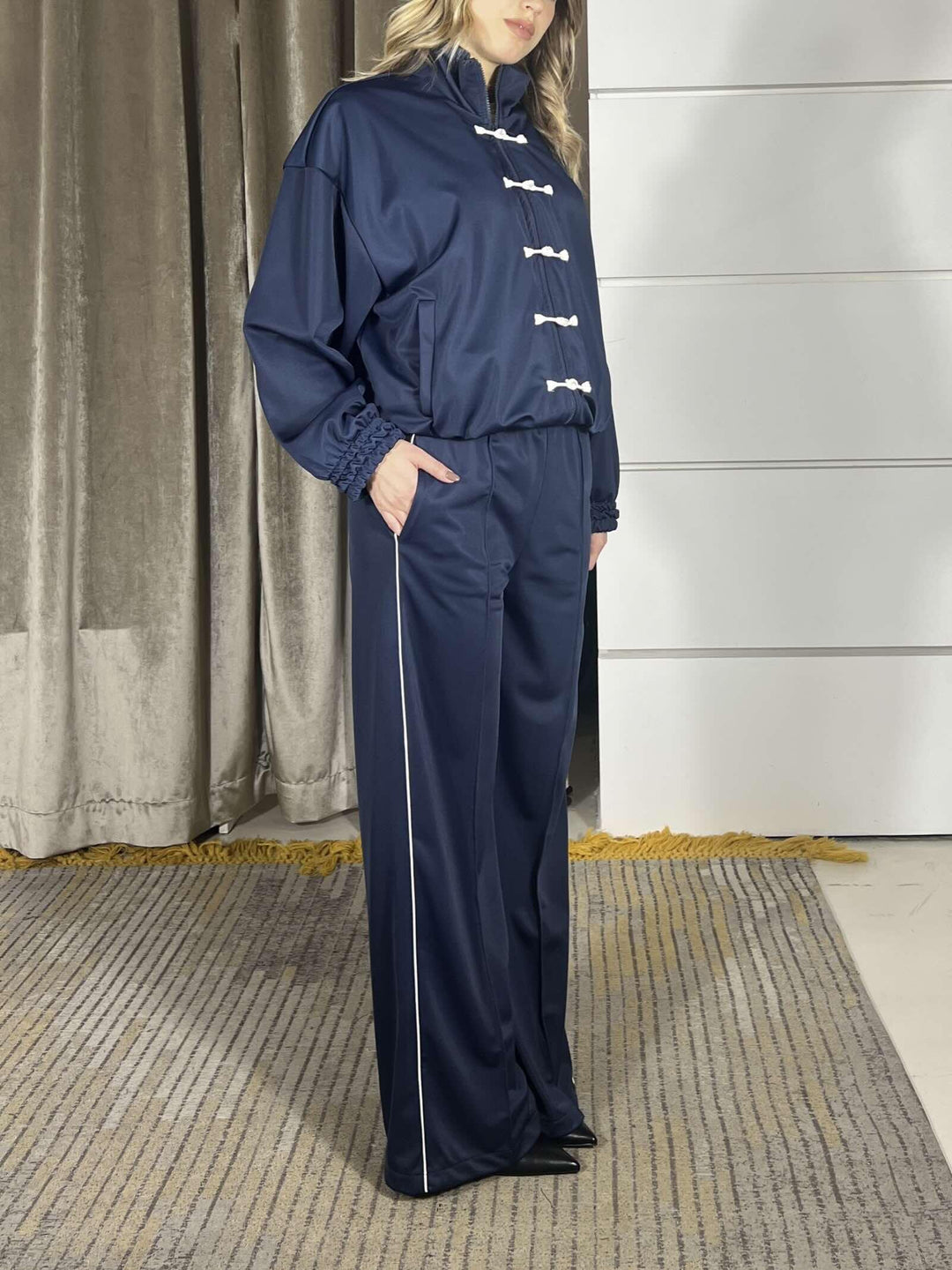 FELPA CHINESE STYLE BLU FVS-Q022BLU HAVE ONE