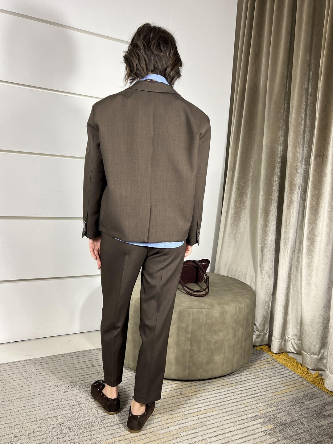 giacca cropped over moro TF1650MORO VICOLO