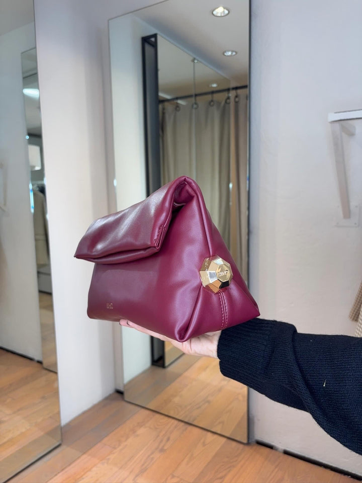 borsa a spalla vino AF5097E007791726 LIU JO ACCESSORIES