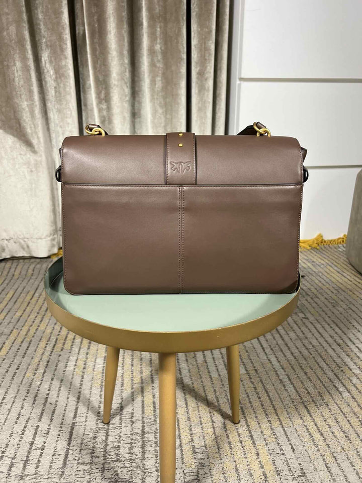 LOVE ONE EXTRA SLOUCHY MARRONE CASTANO LOVE ONE EXTRA SLOUCHYL74Q PINKO