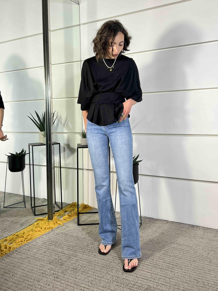 jeans zampa denim medio 135311JEANS SUSY MIX