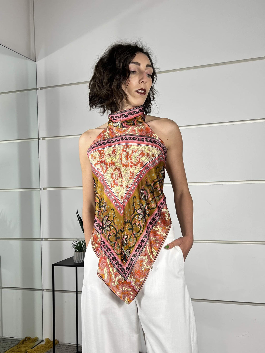 top a fantasia schiena nuda  arancio D02E1078ARANCIO PHILIA LOFT