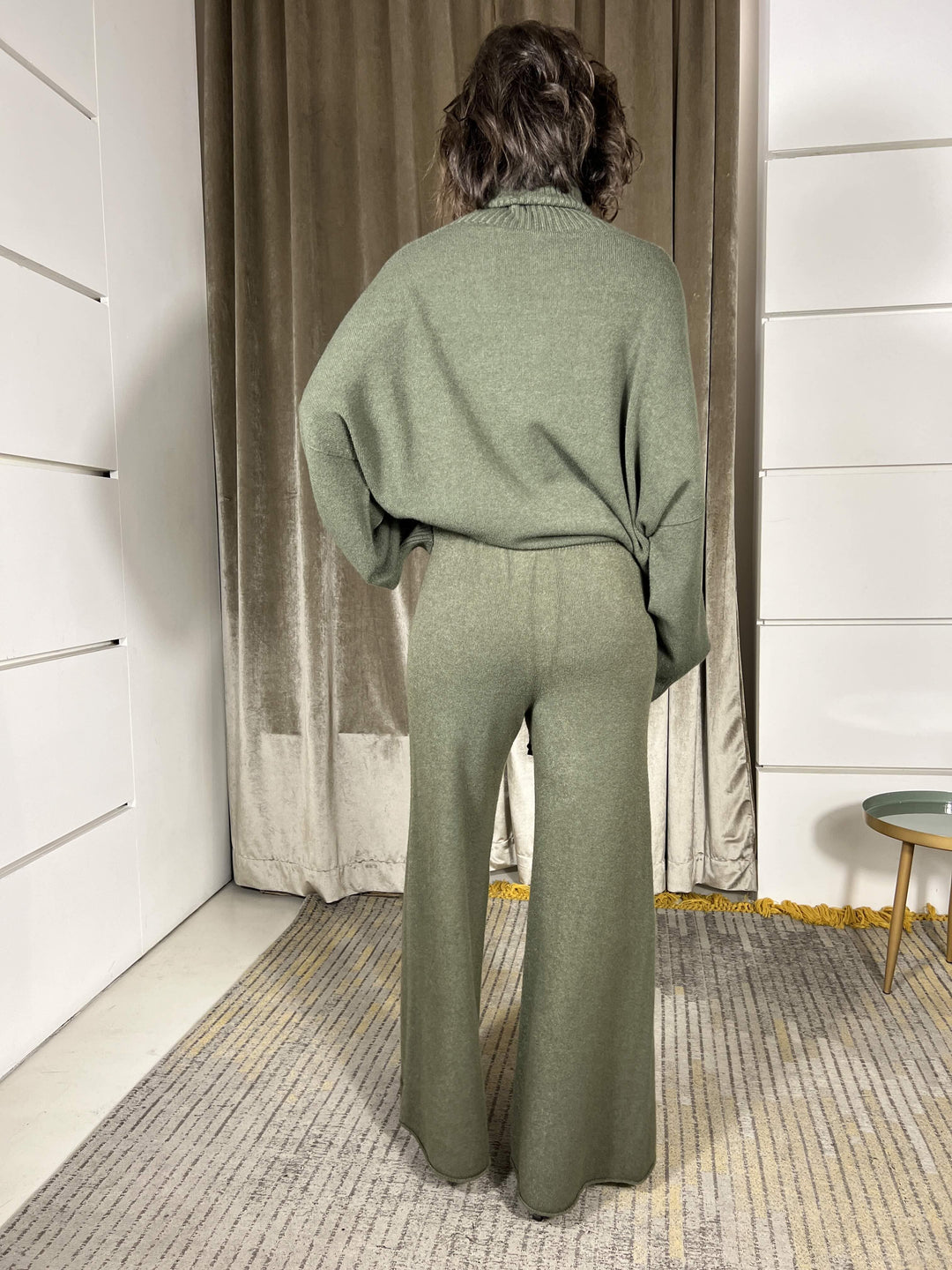 pantalone in maglia a palazzo militare P30258851765 IMPERIAL