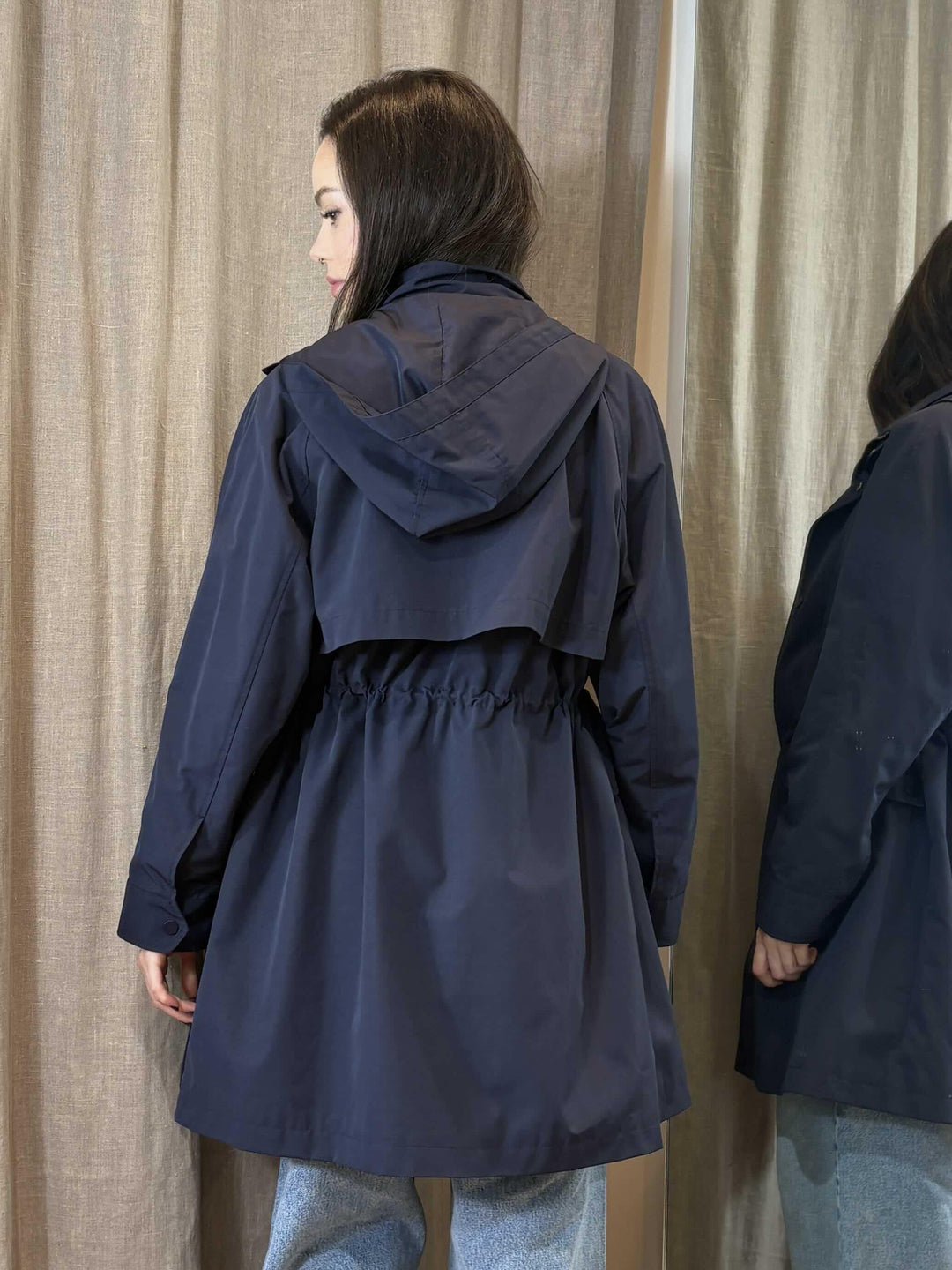 parka blu antigoccia e antivento SALMO004 PENNY BLACK