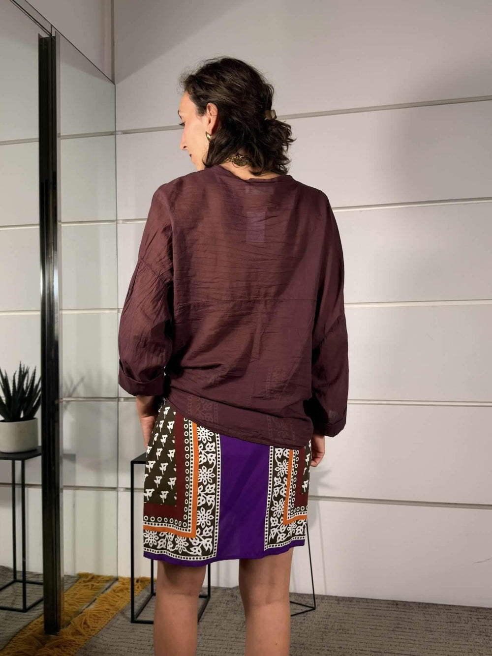 camicia rosso india in mussola 3020ROSSO INDIA SPICY CAFE