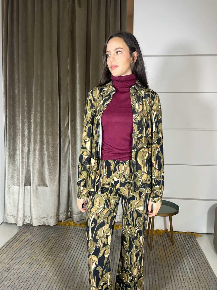 CAMICIA A FANTASIA JM5564-70655A2171 MALIPARMI