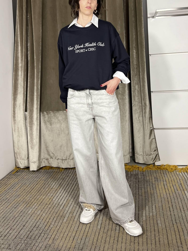 jeas modello bella baggy grigio PLS-Q028GRIGIO HAVE ONE
