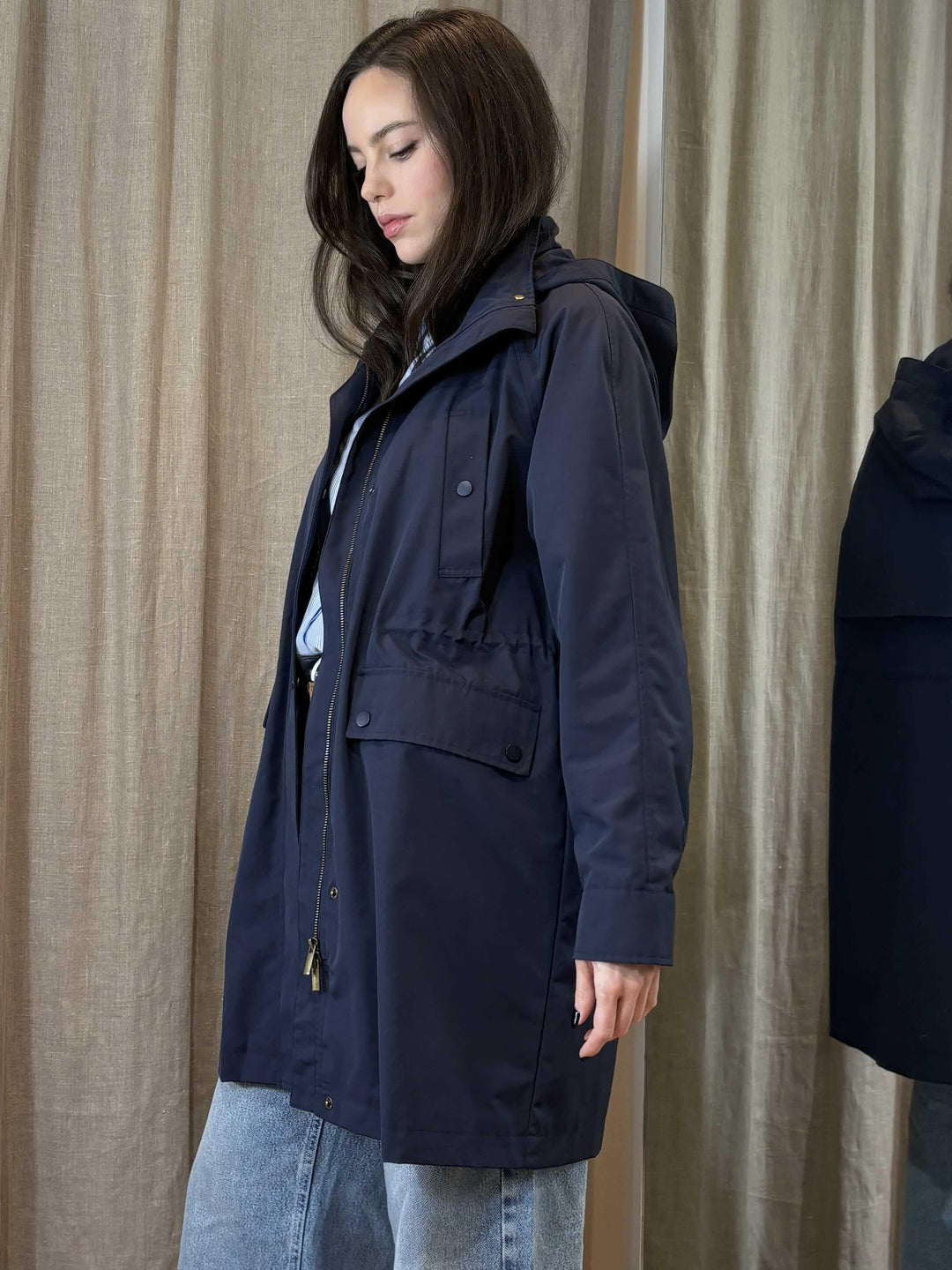 parka blu antigoccia e antivento SALMO004 PENNY BLACK