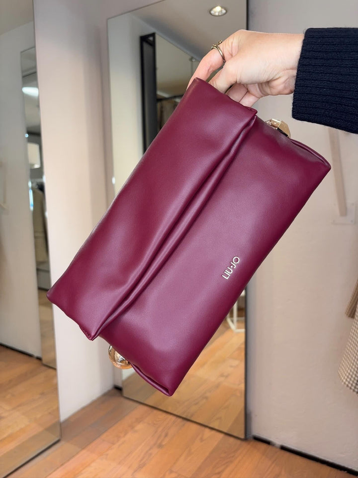 borsa a spalla vino AF5097E007791726 LIU JO ACCESSORIES