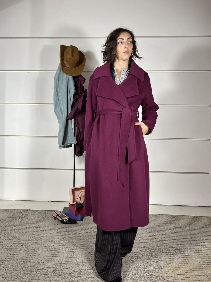 CAPPOTTO CHERRY IN PUA LANA A25CPCPV0101V0741 CORSELLINI