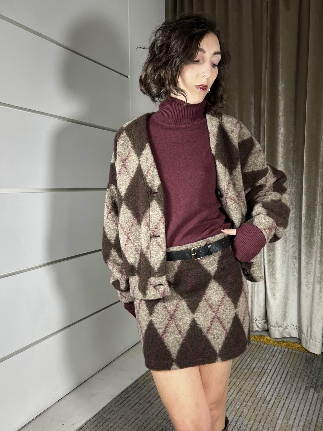 gonna a quadri moroe bordeaux GMA-P218MORO/BORDEAUX HAVE ONE