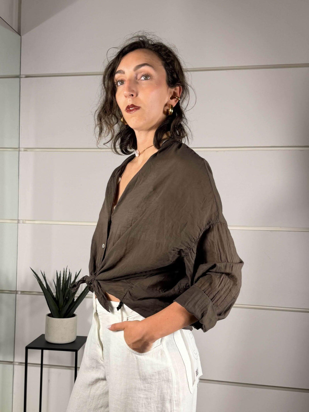 camicia moro in mussola 3020MORO SPICY CAFE