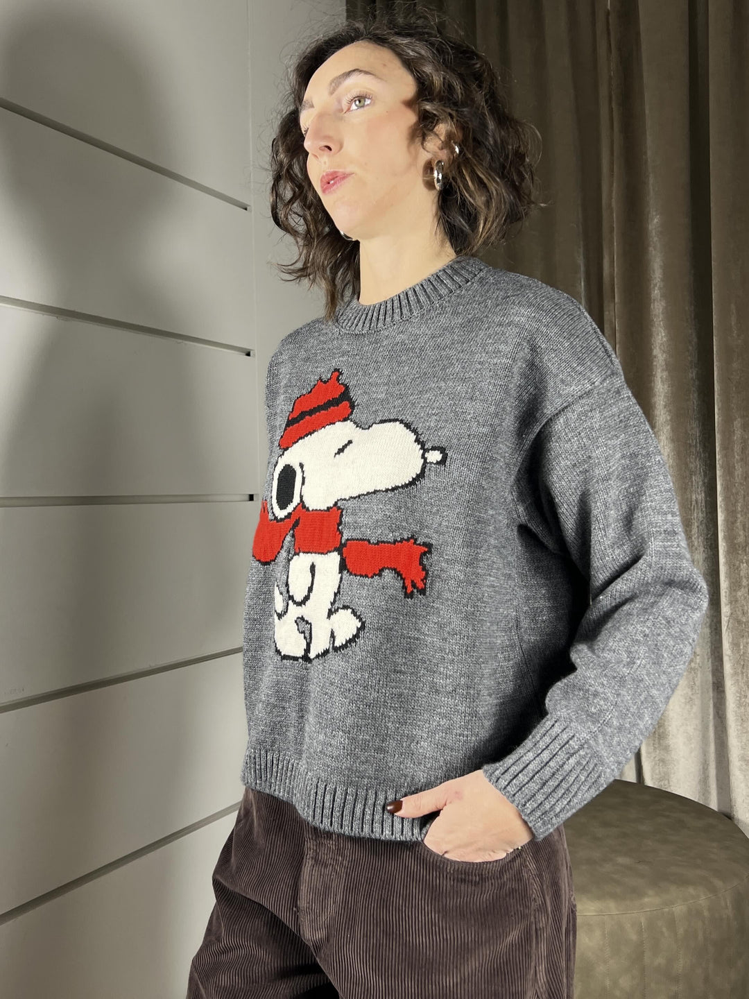 maglione girocollo charcoal inb misto lana W5HMJ59A400SNCHARCOAL TENSIONE IN