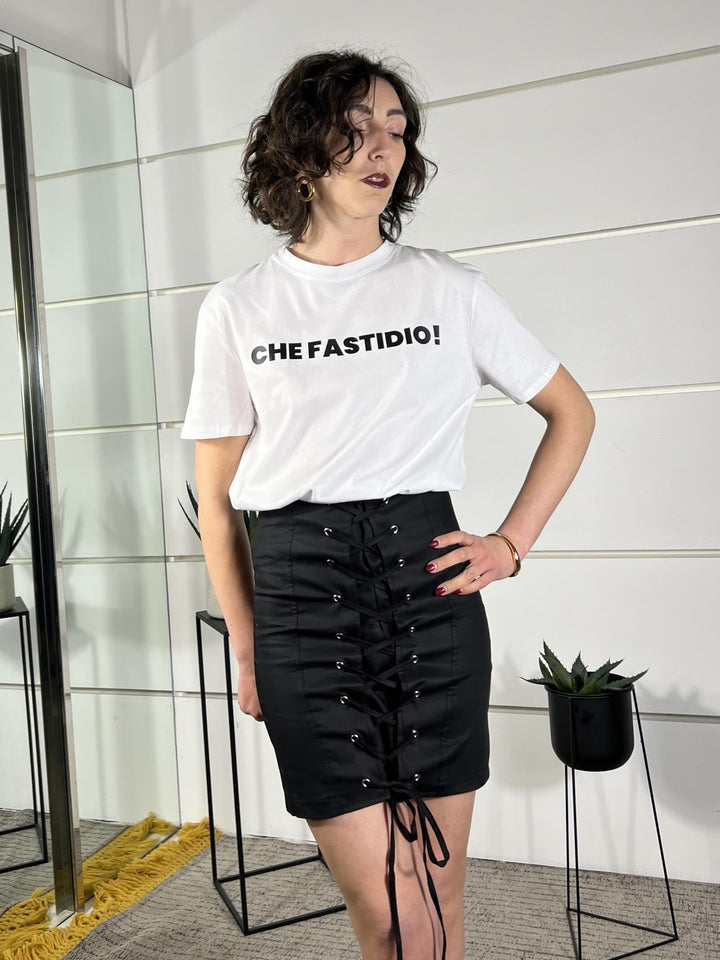 gonna nera a corsetto GVS-Q099NERO HAVE ONE