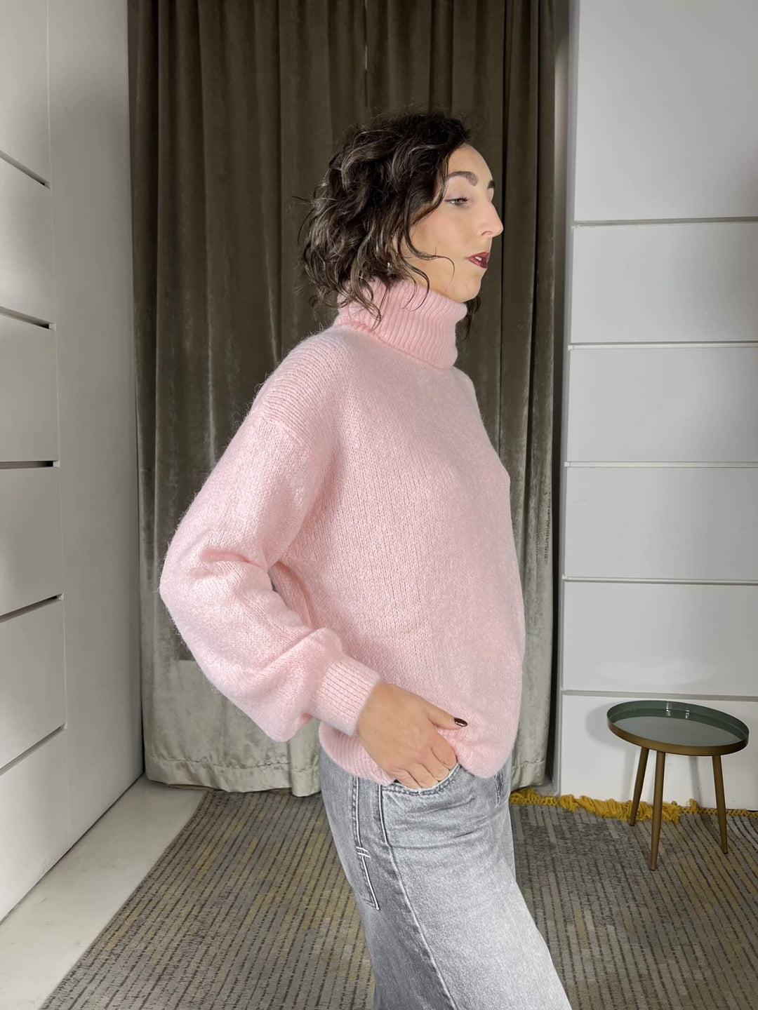 dolcevita rosa in misto lana 28014ROSA SUSY MIX