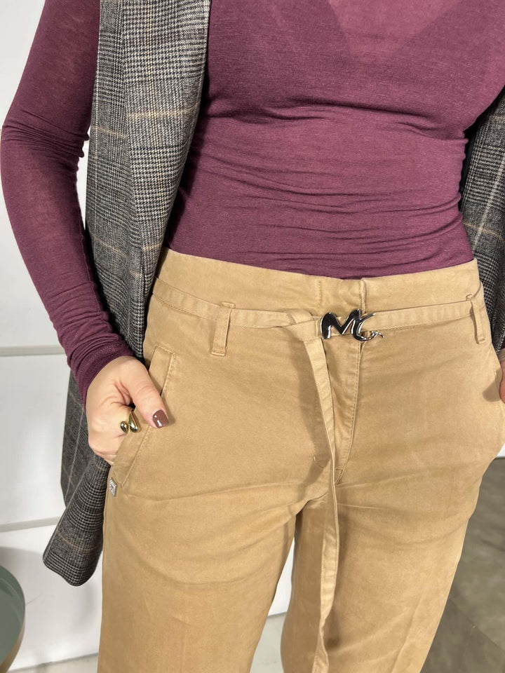 DOLCEVITA IN JERSEY LEGGERO T048VUMA641BURGUNDY MANILA GRACE