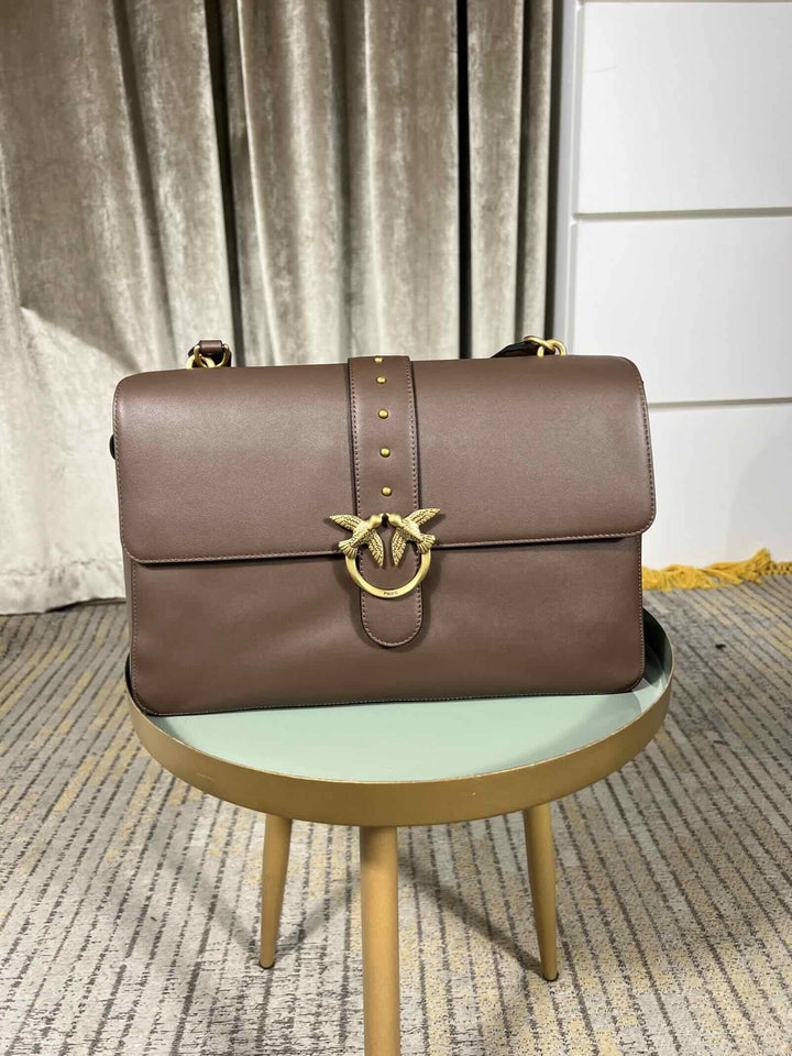 LOVE ONE EXTRA SLOUCHY MARRONE CASTANO LOVE ONE EXTRA SLOUCHYL74Q PINKO