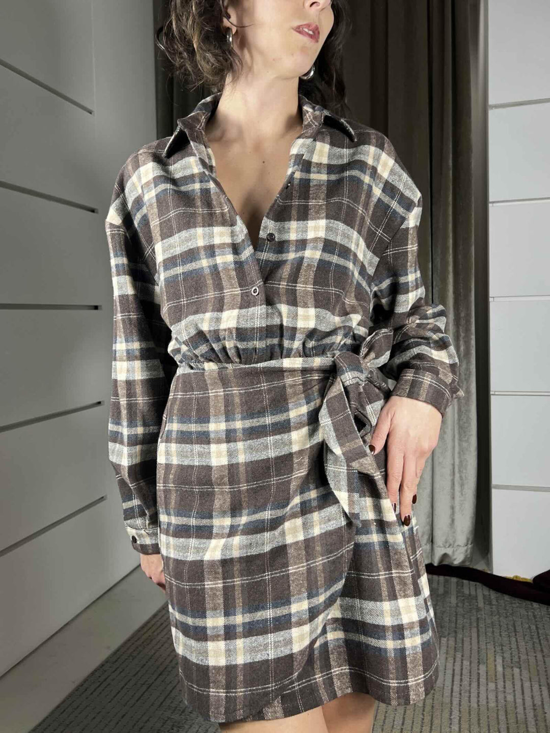 abito check moro e burro D2293AI306MORO SUSY MIX